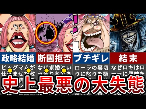 【ワンピース1130話】なぜローラは呪われた王子ロキを振ったのか？ロキが世界を終わらせる理由【ゆっくり解説】