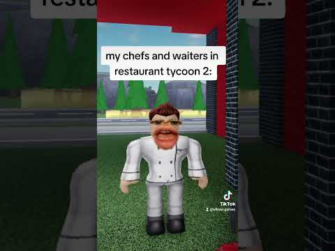 My workers in restaurant tycoon 2 #roblox #restauranttycoon2