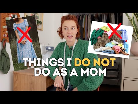 Things I DO NOT Do As A Mom *minimal mom*