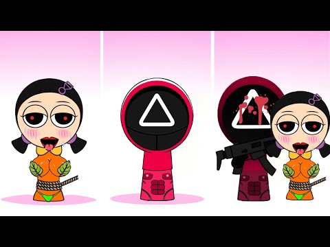 Sprunki Doll Squid Game Phase 2, Phase3, Phase 4 | Compilation Incredibox