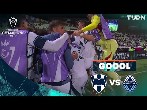 ¡SORPRESA! Gol de la Vancouver | Monterrey 1-2 Whitecaps | CONCACAF Champions Cup 2025 | TUDN