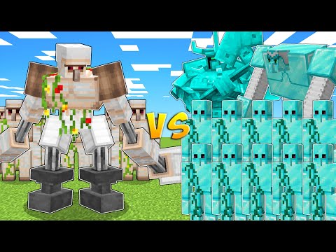 IRON GOLEMS vs DIAMOND ARMY