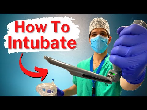 How to intubate with a Miller straight blade