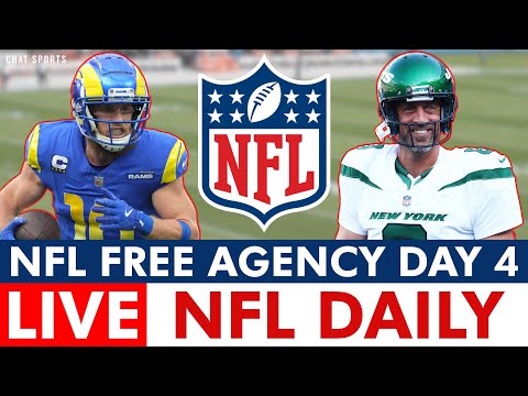 NFL Free Agency 2025 LIVE - Day 4: Latest Signings, News & Rumors Ft. Aaron Rodgers + Cooper Kupp