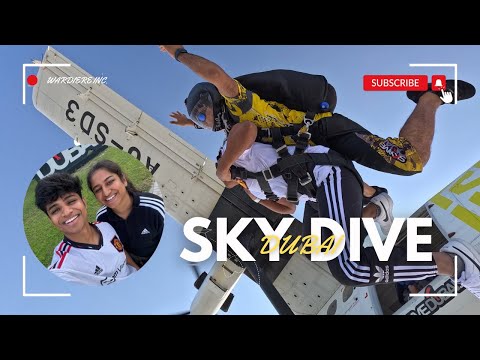 SKY DIVING 🪂 | Dubai | life time experience | @skydivedubaivideo