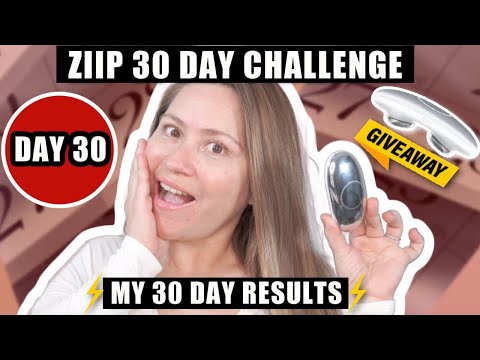 ⚡ZIIP 30 DAY CHALLENGE | DAY 30 - THE LIFT, BROW LIFT & JOWLS | 30 DAY RESULTS #ziiphalo