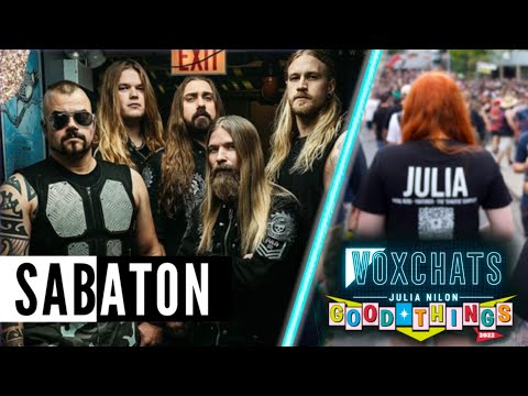 VOXCHATS: 12Mins with JOAKIM from SABATON (Good Things 2022) | writing, warming up & secret singers