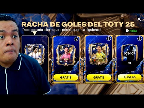 Fui el Primero con Completar la Racha de Sobres de los TOTY (FC Mobile)