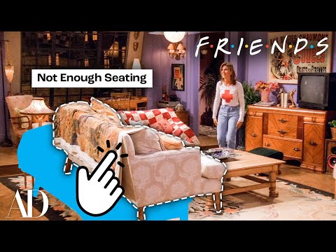 The ‘Friends’ Apartment is Designed All Wrong–Here's How to Fix It | Architectural Digest