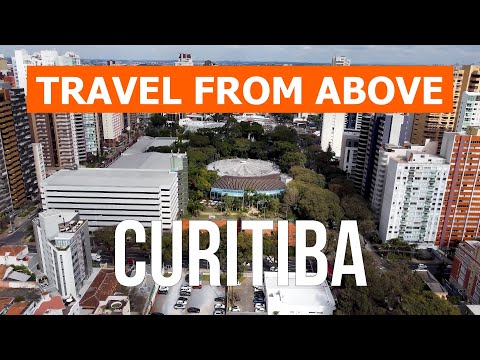 Curitiba from drone | 4k video | Brazil, Parana from above