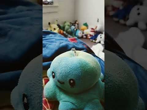 Squid got yeeted #funny #yeet #yeeting #plush #plushies #squid