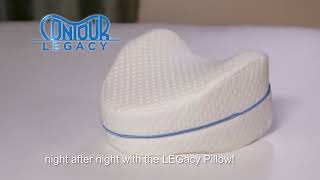 How to sleep better with Contour Legacy Leg Pillow?