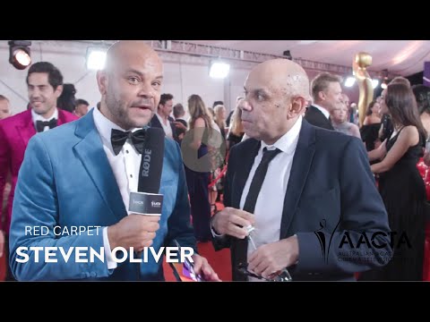 Steven Oliver on the Red Carpet | 2024 AACTA Awards