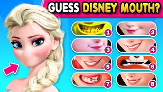 🔥 Guess the Disney Character by Mouth? Disney Quiz 2025, Disney Character