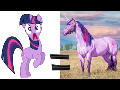 My Little Pony All Characters IN REAL LIFE | (MLP real life) Twilight Sparkle, Pinkie Pie, Applejack