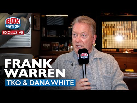 Frank Warren First Reaction To TKO Boxing League & Dana White Remarks