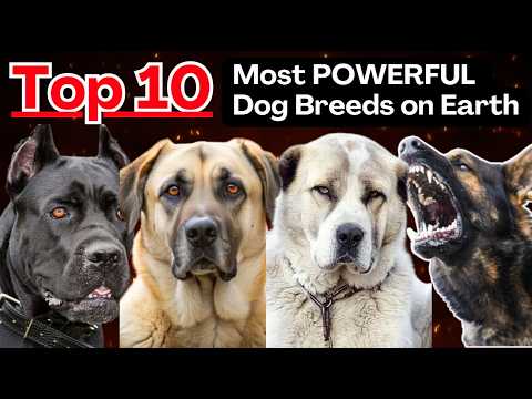 10 Most POWERFUL Dog Breeds | Meet the Ultimate Protectors on Earth