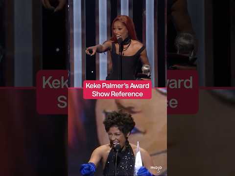 Keke Palmer References ICONIC Award Show Moment 👏