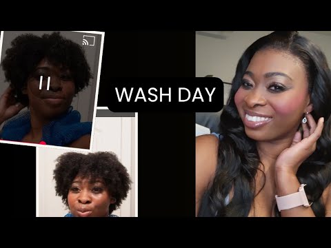 Wash Day Shaningans|Wash Day Routine for My 4C Natural Hair