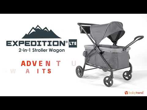 Baby Trend Expedition LTE 2-in-1 Stroller Wagon