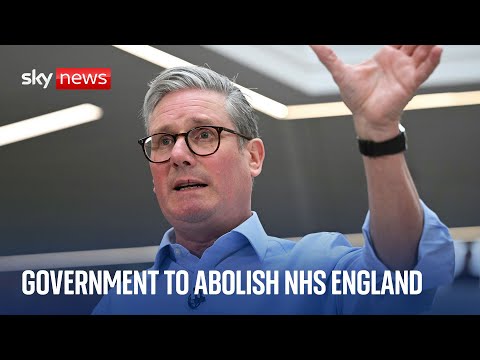 PM to abolish NHS England in bombshell announcement