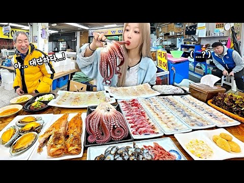 Korea’s Biggest Seafood Market! 6kg Feast Shocked Everyone!