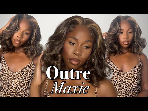 $30 GLUELESS WIG?! | Outre Lace Front “Maxie” | Amazon Wigs Under $30