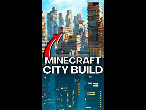 Minecraft City Build for Building Competition that LOST