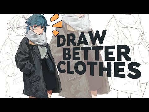 HOW I DRAW CLOTHES + PAINTING GUIDE