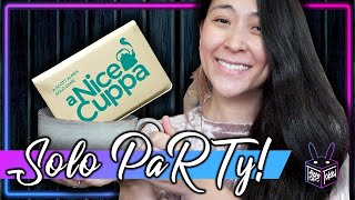 A Nice Cuppa 🍵 | Solo Board Game PaRTy!!! (Playthrough and Review/ Tutorial, yup!) 🎉