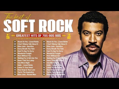 Elton John, Lionel Richie, Phil Collins, Bee Gees, Lobo, Rod Stewart - Soft Rock Ballads 70s 80s 90s