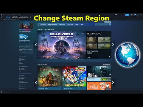 How To Change Steam Region (Store Country & Wallet Currency)