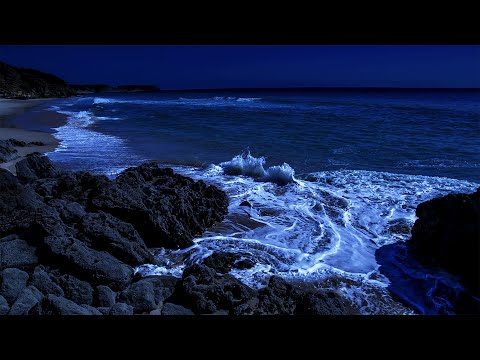 Wave Sounds For Sleeping Well - Imagine You Are On This Beach, Falling Asleep In a Tent