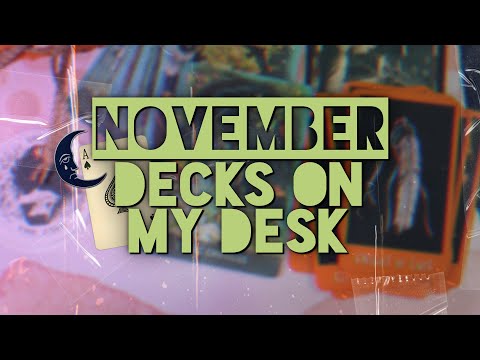 A new daily practice and reconnecting with a deck 🌙 November tarot plans and TBR