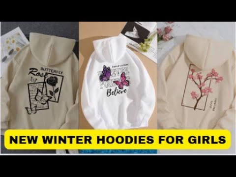 HOODIES For Girls || StylisH & Latest Hoodie Designs || Winter collection ||2024 new designs|hoodies