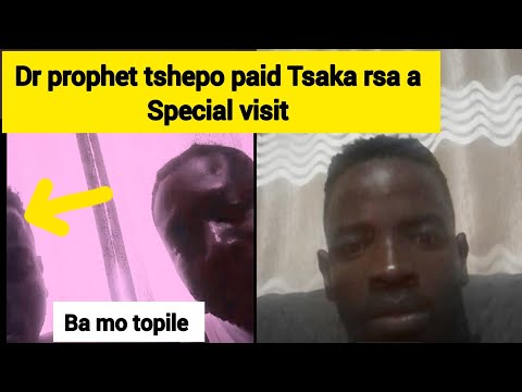 Kgothe kgothe Dr prophet tshepo paid Tsaka rsa a special visit 🤣 | maotwana hunyela has landed