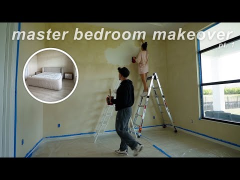 our master bedroom makeover... painting, furniture deliveries, crashing out