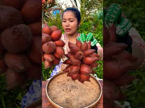 Do you know this fruit? #siscookingtv #mukbang #eating #fruit #outdoor