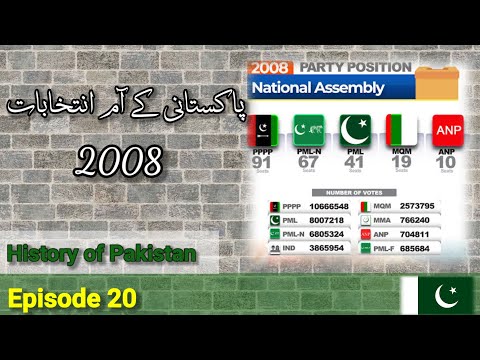 History of Pakistan Episode 20 | Election of Pakistan 2008 | Pakistani Siyasi Parties | AB Khaliq