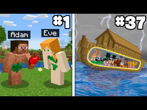 Minecraft, But You Choose Your Bible Story…