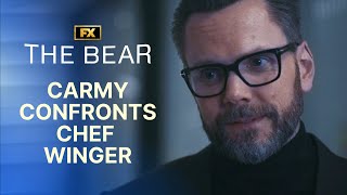 The Bear 3x10 - Carmy Confronts Chef David (Joel McHale)