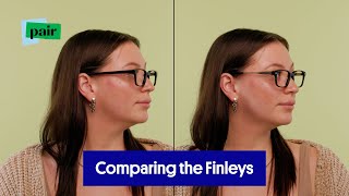 Comparing Pair Eyewear's The Finley to the Metal Temple Finley