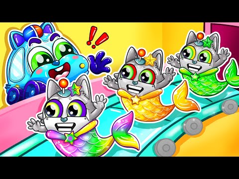 Baby Mermaid Factory🧜😨Let's Go To The Dentist Song🚓🚌🚑🚗+More Nursery Rhymes by BabyCars