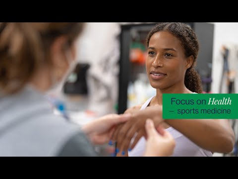 Sports Medicine Care with Dr. Catherine M. Robertson, Chief of Sports Medicine