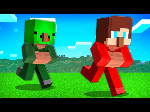 VILLAGER SPEEDRUNNER Vs HUNTER: Mikey And JJ Become A VILLAGER In Minecraft - Maizen