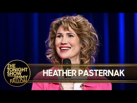 Heather Pasternak Stand-Up: Proposing, Weed Moms | The Tonight Show Starring Jimmy Fallon