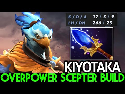 KIYOTAKA [Kez] Overpower Scepter Build Real Monster Mid Dota 2