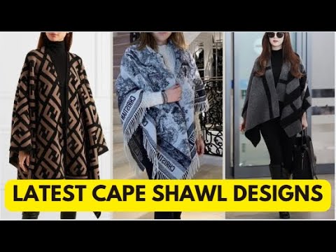 stunning and classy crochet cap shawl design | latest winter cap shawl design for girls | cap shawls