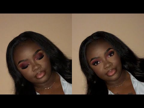 V-Day Glam on SMALL HOODED EYES | Client Makeup Tutorial