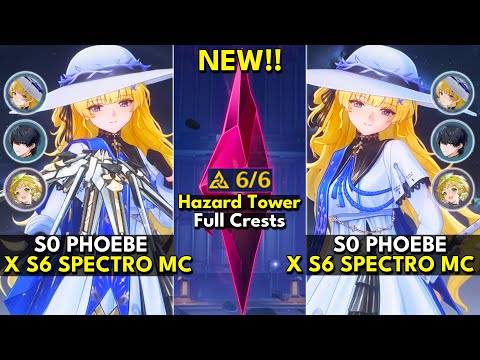 S0 Phoebe x S6 Spectro MC | ToA Hazard Tower 6 Crests | Wuthering Waves 2.1